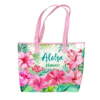 Otočna posada hibiscus cvjeta čist tote