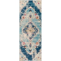 Umjetnički tkalci floransa orijentalna prostirka, plava, 2'7 16 '