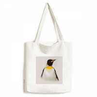 Prsa s pingvinom s pogledom na Južni pol, platnena torba, torba za kupovinu, ležerna torba