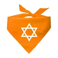 Židovska bandana za pse sa zvjezdanim trokutom