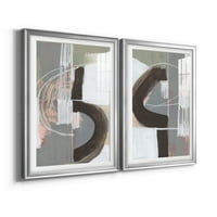 Wexford Home Arching Neutrals III Premium Framed Print, 22.5 30.5 - Spremni za objesiti, srebro