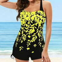 Ženski Tankini kupaći kostim u kupaćem kostimu u kupaćem kostimu za plažu s digitalnim printom