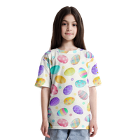 Uskrsne Muške majice s printom od 3 inča s kratkim rukavima modna ulična odjeća za odrasle 01