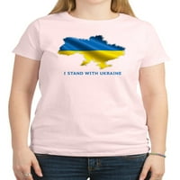 Majica s ukrajinskom zastavom-Ženska klasična majica