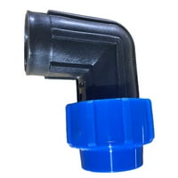 Priključak vijčanog zgloba PE cijev za piće Konektor za vodu za vodu 90 ° lakat ženka