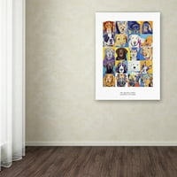 Zaštitni znak likovna umjetnost Šareni stavovi Poster Canvas Art by Pat Saunders-White