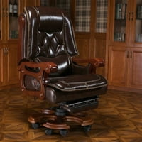 Kinnls Ergonomska uredska stolica Axel i stolica za masažu s visokim leđima