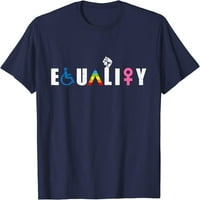 Jednakost stabla lgbt-q gay ponos zastava Ponosna majica Ally Rainbow Fist