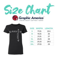 Grafička Amerika kava citira kolekciju ženskih grafičkih majica