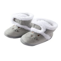 Fina dječja obuća za bebe od 0 godina, jesensko-zimske cipele za hodanje s mekim potplatom, pamučne cipele