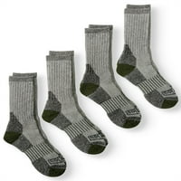 Muške vunene čarape od čelične kože od prave kože, 4 pakiranja