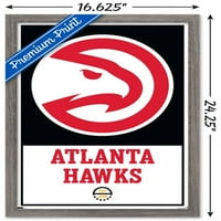 Atlanta Hoakes - plakat s logotipom na zidu, 14.725 22.375