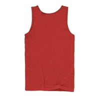 Muška crvena Majica Bez rukava s uzorkom - dizajn Od