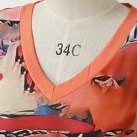 Ženska džemper haljina Ženska plaža kukičana duga boemska Maksi haljina s otvorenim leđima narančasta