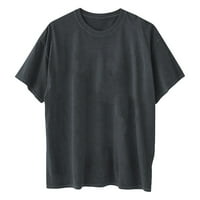 Majice Ženske Ležerne košulje za svaki dan, majica s okruglim vratom kratkih rukava, široke majice, bluza od tunike