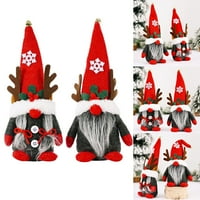 & Božićni jelen ukras gnome poklon ukras za djecu za Božić