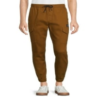 Tony Hawk muški rastezljiv trčanje Twill jogger teretne hlače, veličine S-XL