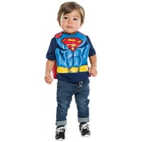 Supermanov kostim košulje s mišićavim grudima za djecu