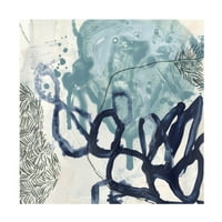 Lipanj Erica Vess 'Blue Slate II' platno umjetnost