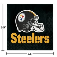 Pittsburgh Steelers Ultimate Fan Party pribor za goste za goste