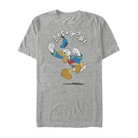 Disney Donald Duck viče mušku i grafičku majicu velikih muškaraca