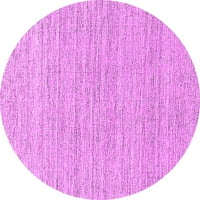 Ahgly Company zatvoreni okrugli orijentalni ružičasti prostirke za industrijsku površinu, 7 'krug