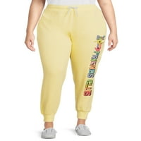 Grafičke hlače za jogging Plus Size od A-liste