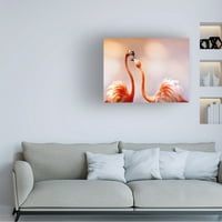 Anna cseresnjas 'The Kiss' Canvas Art