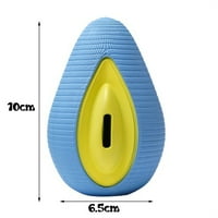 Igračka za pse avokado anti-ugriz gumeni kućni ljubimac molarni štap štene štene curenje hrane prikladna za male