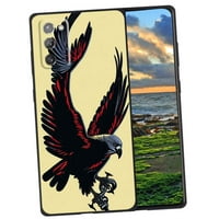 Kompatibilno sa Samsung Galaxy Note 5G Telefonska futrola, muškarce s pticama-Eagle-slučaj, Fleksibilni silikonski