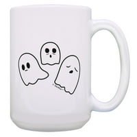 Ova odjeća zastrašujuća zabava za Halloween Opskrbljuje slatke duhove Halloween Ceramic 15oz Ghost kave duh