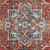 Vintage Perzijska kolekcija 9478 _ crveni i plavi tepih