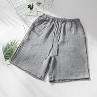 Muški modni casual modni muški Casual monokromatski Proljeće / Ljeto Udobne pidžama kratke hlače