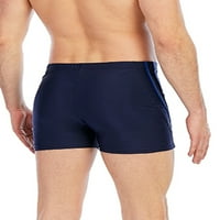 Muške kratke hlače za plivanje kompresijski pripijeni kupaći kostim s prigušivačem, kupaće gaće, brzo sušeći kupaći