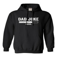 Šala odraslog oca učitava smiješnu majicu s kapuljačom za Dan očeva