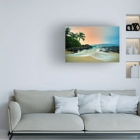 Dennis Frates 'Beach' Canvas Art