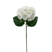 Glavne staze unutarnje umjetne hortenđe cvjetne stabljike, bijela boja, sastavljena visina 24