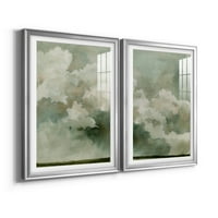 Wexford Home Dolazeći kiša I Premium Framed Print, 26,5 36.5 - Spreman za objesiti, srebro