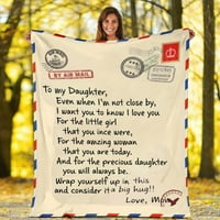 Udobna deka s omotom, savršena deka s natpisima, poklon za obitelj, prijatelje, ljubavnike
