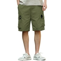 Teretne hlače Muška ljetna odjeća za modu i slobodno vrijeme s prevelikim džepovima jednobojni kombinezon