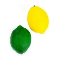 Žuti i zeleni realni limuni-žuti i zeleni