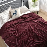 Zeleni pokrivač za kauč-70, 8h78. za odrasle i djecu, lagani, plišani, pahuljasti, topli, ugodni-savršeni za krevet,