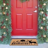 Božićni tepih personalizirani ukras ulaznih vrata Božićni ukras
