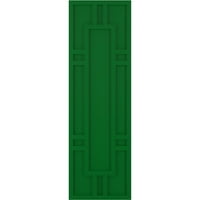 Ekena Millwork 12 W 51 H TRUE FIT PVC HASTINGS FIKSNI BOLES TREBA, Viridian Green