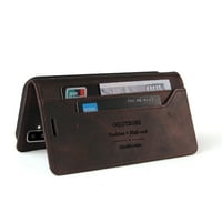 Kompatibilno za Samsung Galaxy Note Wallet Cotter, PU kožna magnetska zatvarača Flip Folio poklopac s nosačima