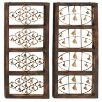 Sweet Wood Bell Wall Panel