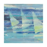 Zaštitni znak likovna umjetnost 'Summer Sail I' Canvas Art by Albena Hristova