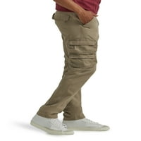 WRANGLER® muški rastezljivi konusni noga Redovito fit teretni hlače