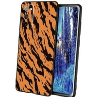 Tigar print-teksturiran - tigraste pruge-egzotično - Futrola za telefon za žene i muškarce, Mekani silikonski