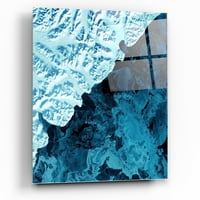 Epska umjetnost 'Zemlja kao umjetnost: Kamchatka poluotok' Akrilna staklena zidna umjetnost, 24 x24